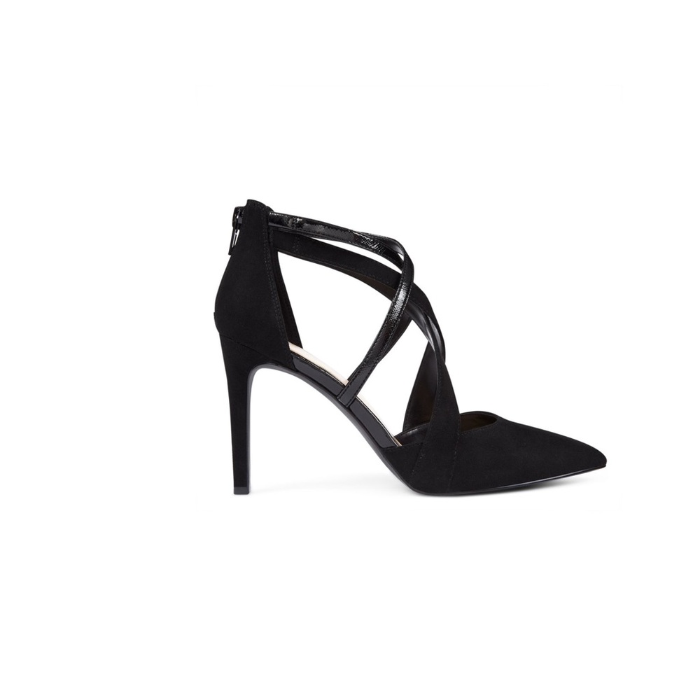 Nine West Strappy Heels in Black - Picture 2 of 3
